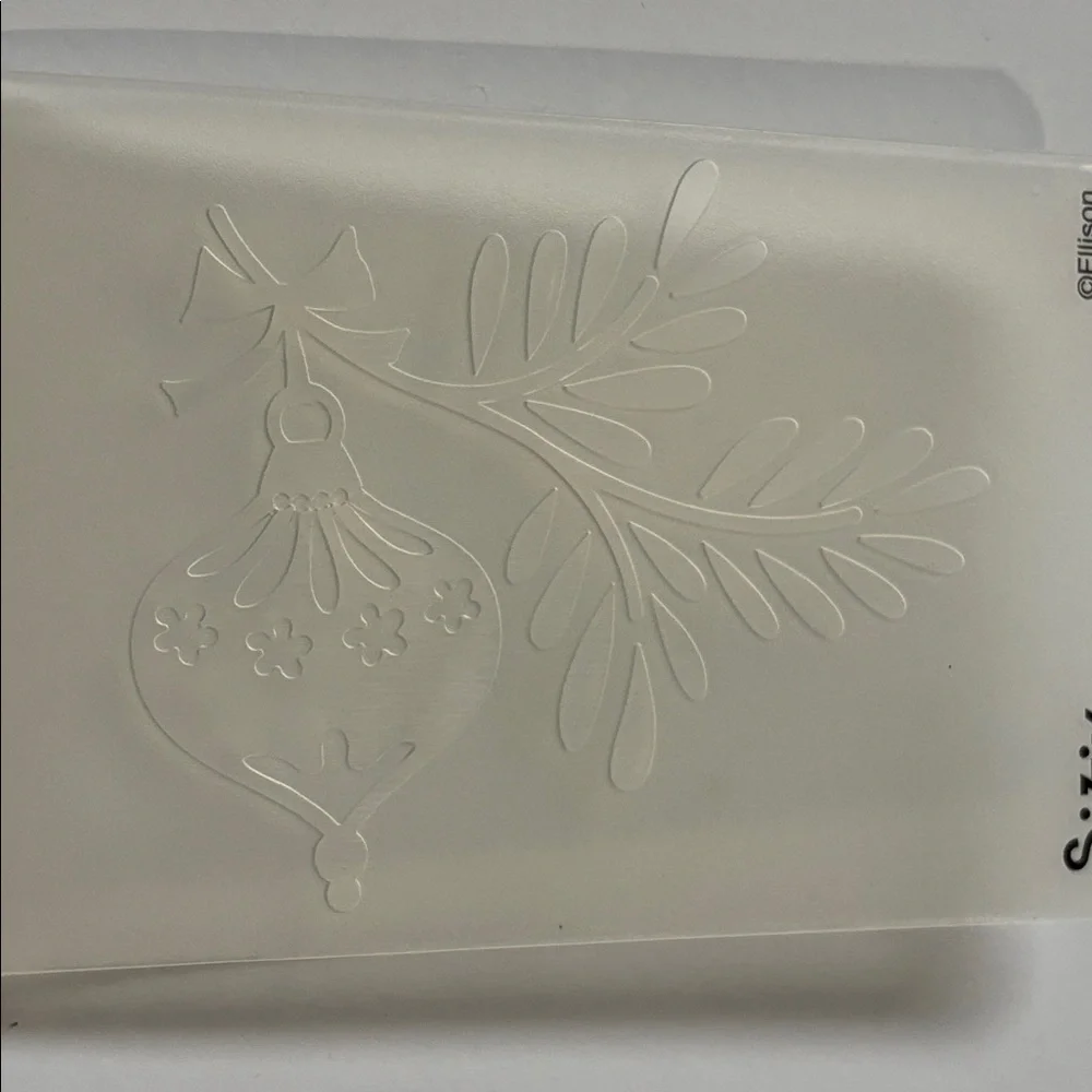 Sizzix set embossing